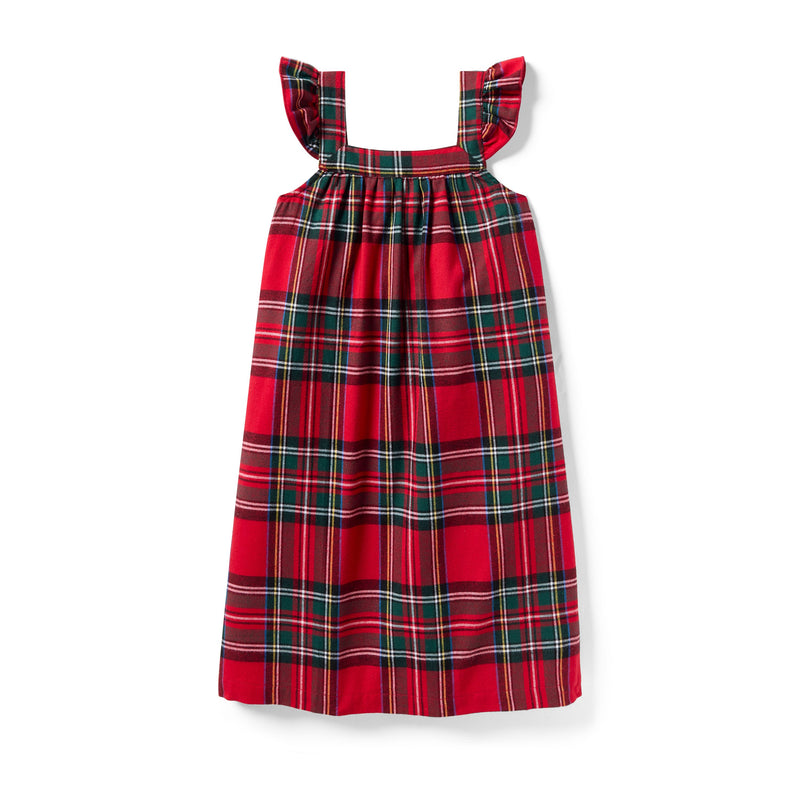 CLARA GOWN-- IMPERIAL TARTAN