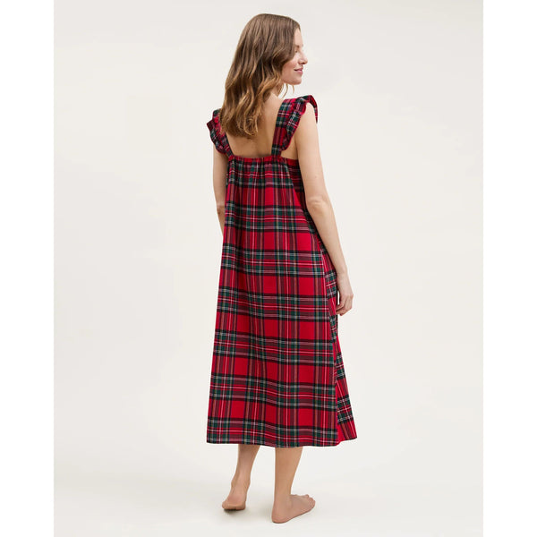 CLARA GOWN-- IMPERIAL TARTAN
