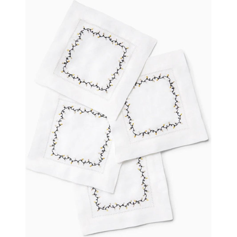 LUCI COCKTAIL NAPKINS SET/4