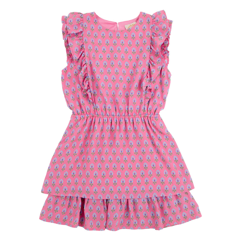 EMILY RIVES RUFFLE DRESS