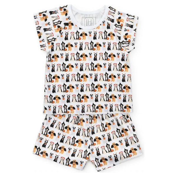 EMERY SHORT SET HALLOWEEN PUPS