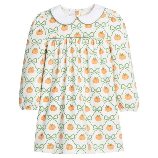 EVELYN DRESS PUMPKIN TRELLIS