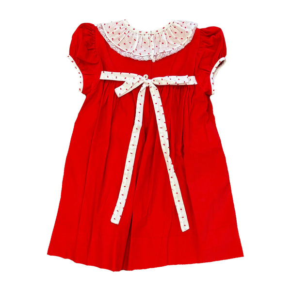 RED BOW FLOAT DRESS