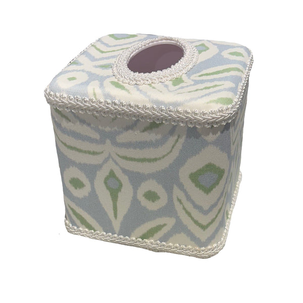 TISSUE COVER TIGER EYE BLUE