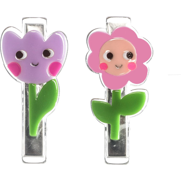 FLOWER HAIR CLIPS