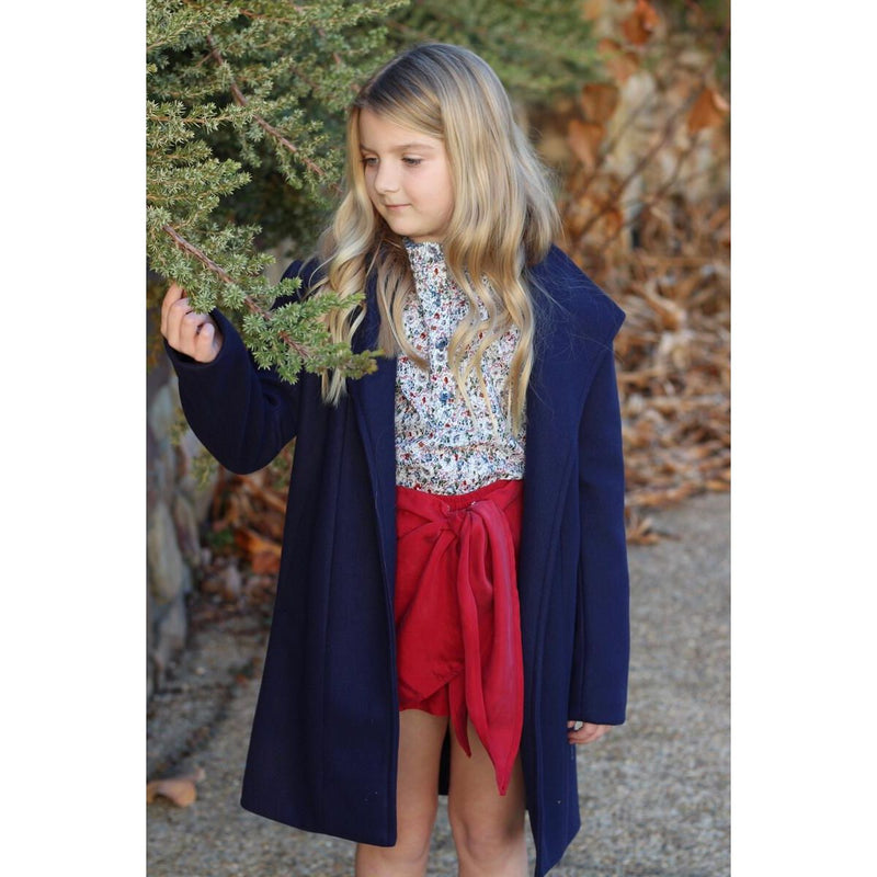 FEENEY COAT NAVY