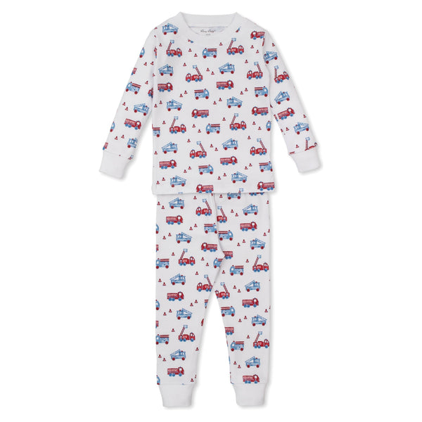 FLASHING FIRETRUCKS PJ SET - sizes 2-6