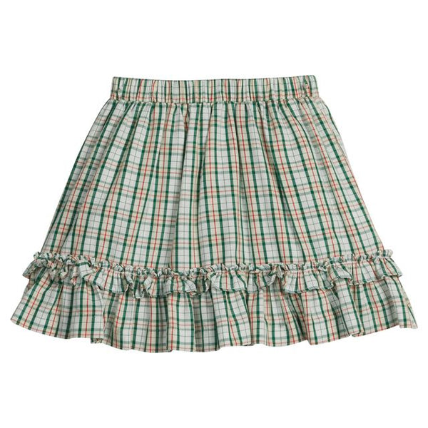MISTLETOE TARTAN FLOUNCE SKIRT