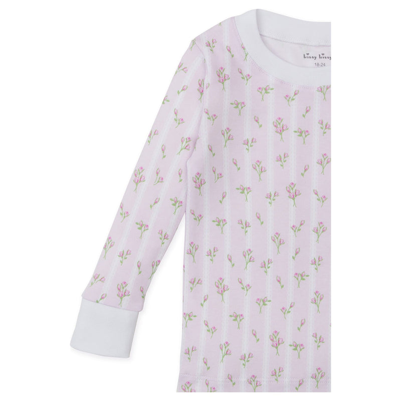 RIBBON STRIPE BOUQUET PJ - SIZES 2-6