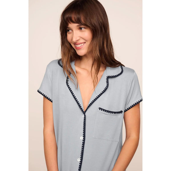 FRIDA SHORTIE PJ GREY DAWN/NAVY