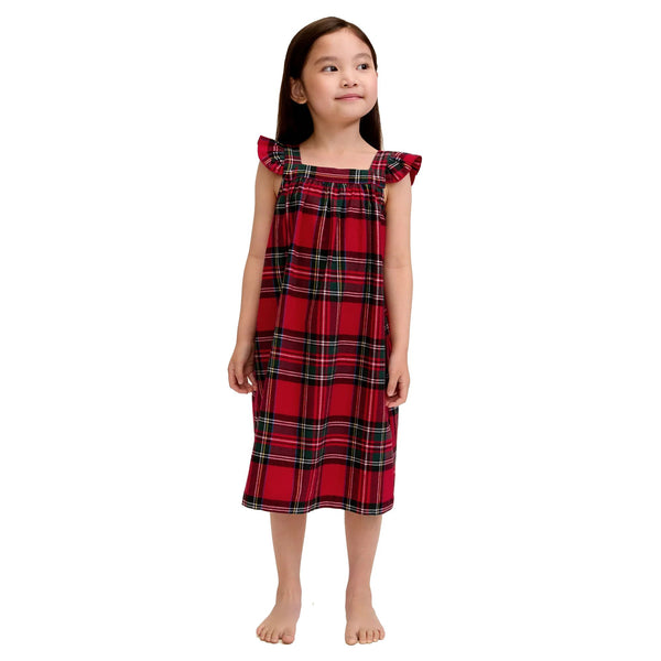 CLARA GOWN-- IMPERIAL TARTAN