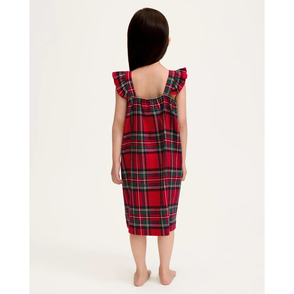CLARA GOWN-- IMPERIAL TARTAN