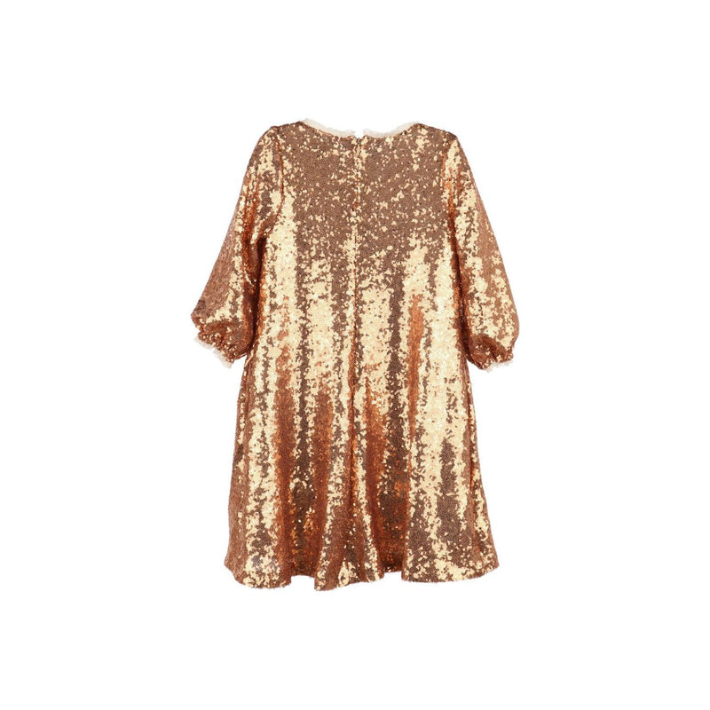 PAYTON DRESS GOLD SEQUINS