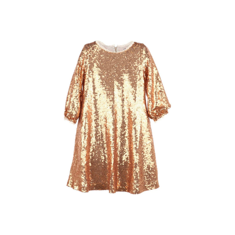 PAYTON DRESS GOLD SEQUINS