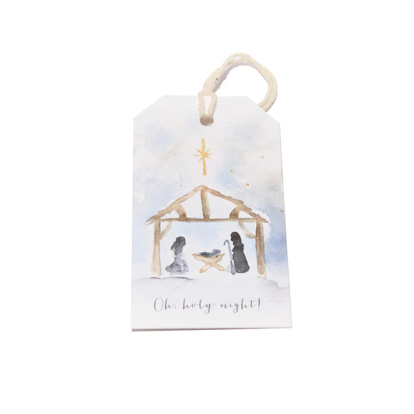 O HOLY NIGHT TAGS/SET 8