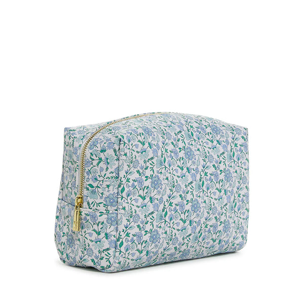 HAMPTONS FLORAL EVERYDAY COSMETIC BAG