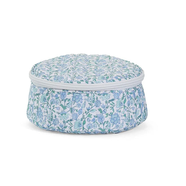 QUILTED JEWEL ROUND HAMPTONS FLORAL