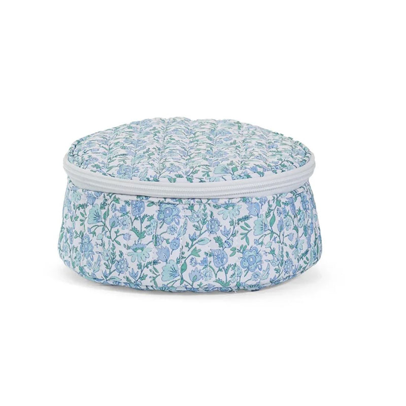 QUILTED JEWEL ROUND HAMPTONS FLORAL