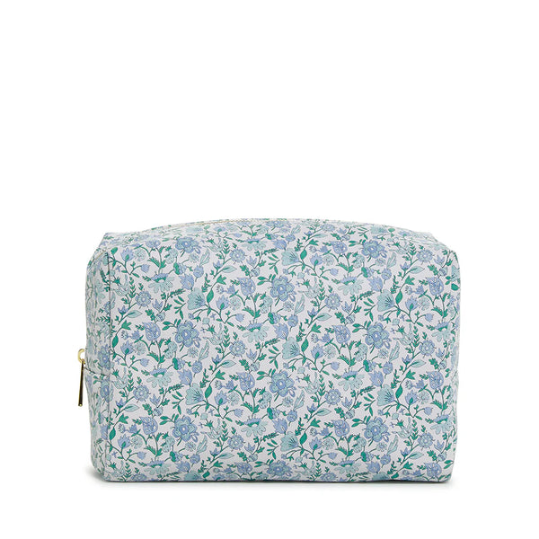 HAMPTONS FLORAL EVERYDAY COSMETIC BAG