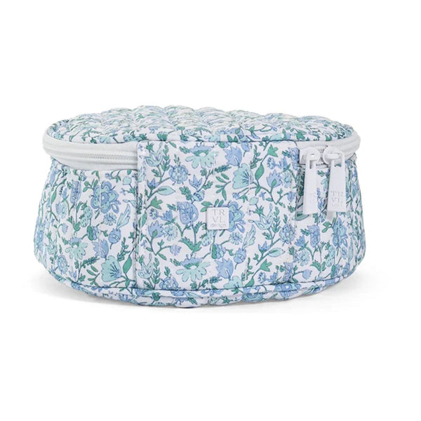 QUILTED JEWEL ROUND HAMPTONS FLORAL