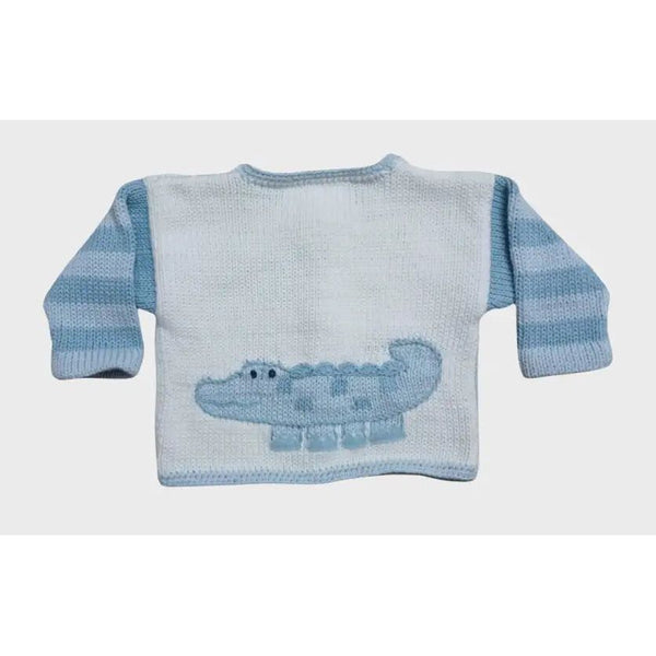 JUNGLE BABY CARDIGAN BLUE