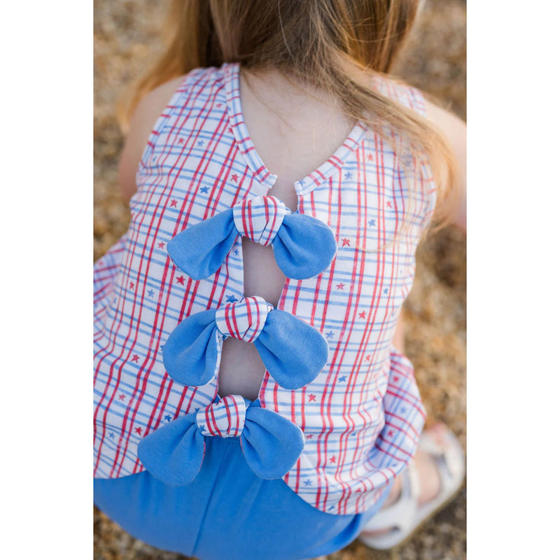 KINLEY BLOOMER SET PATRIOTIC
