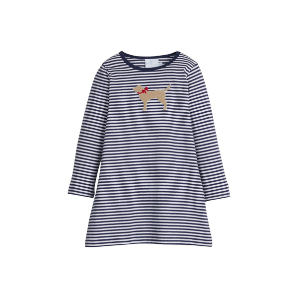 LAB APPLIQUE DRESS