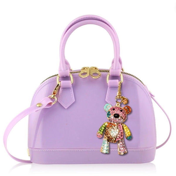 CATE BAG LAVENDER TEDDY