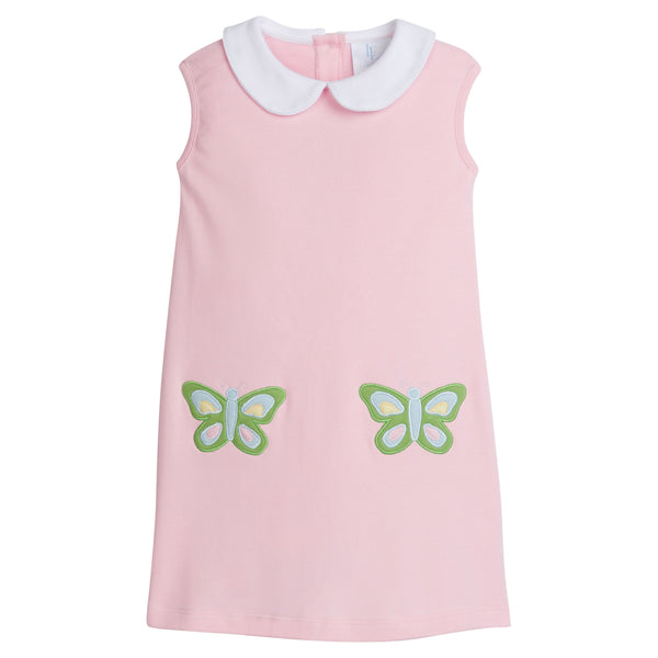 APPLIQUE LIBBY DRESS BUTTERFLY