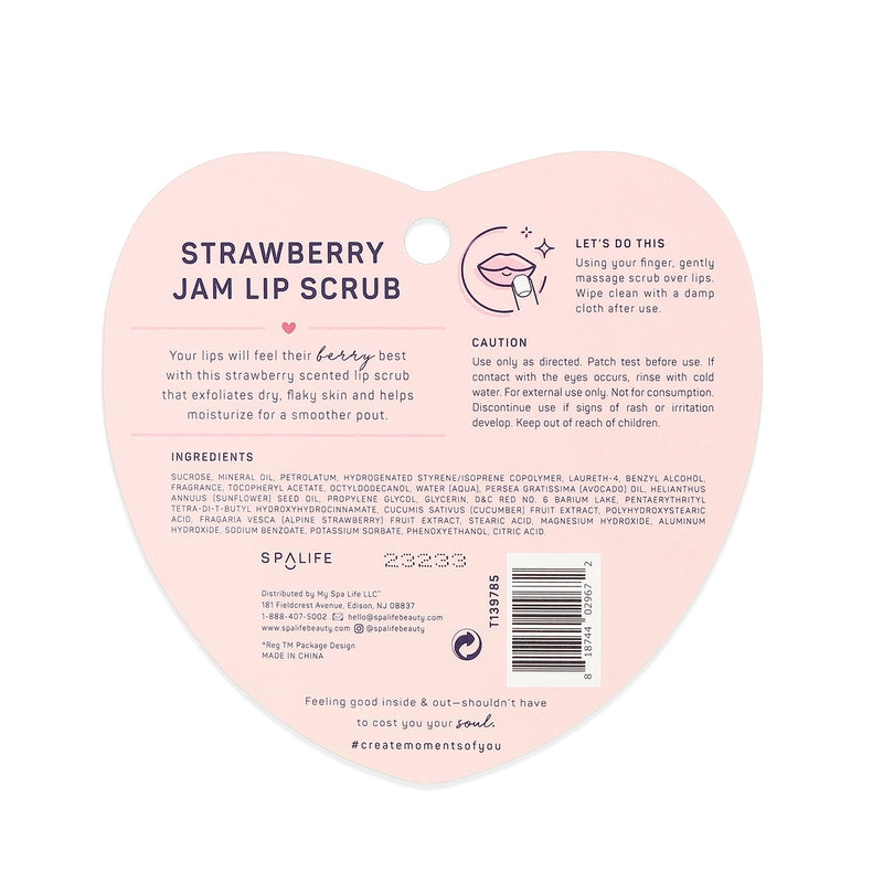 STRAWBERRY JAM LIP SCRUB