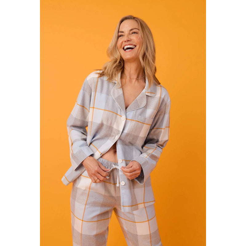 LAKESIDE PLAID LONG SLEEVE PJ