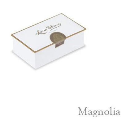 2PC CHOCOLATES MAGNOLIA WHITE