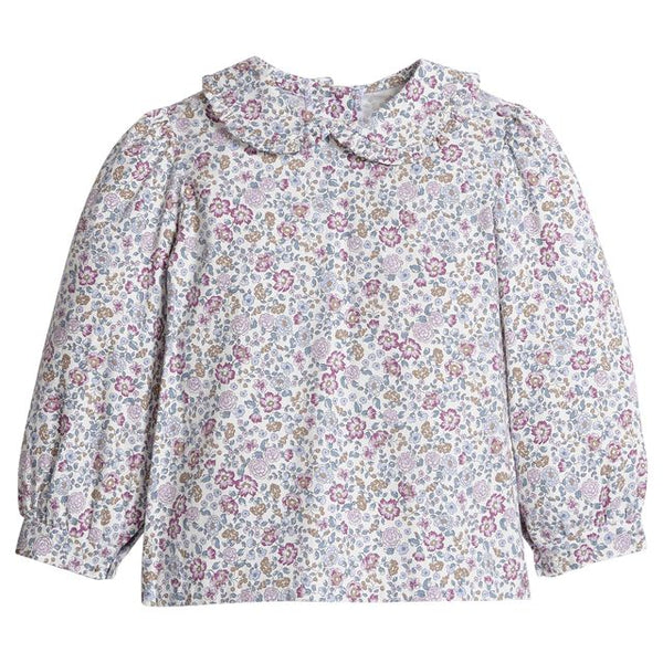 RUFFLED BLOUSE MARGAUX FLORAL