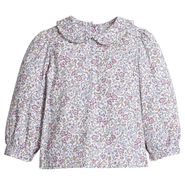 RUFFLED BLOUSE MARGAUX FLORAL