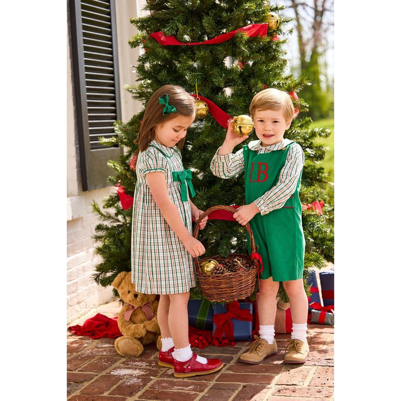 MISTLETOE TARTAN MARISA DRESS