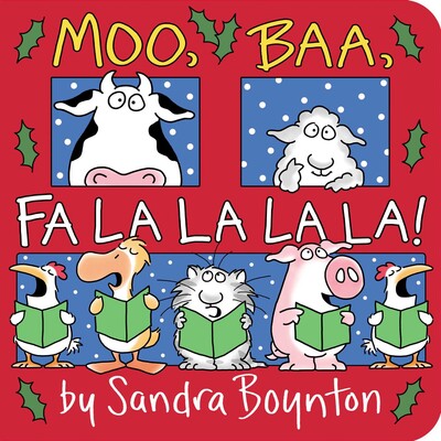 MOO, BAA, FA LA LA LA LA!