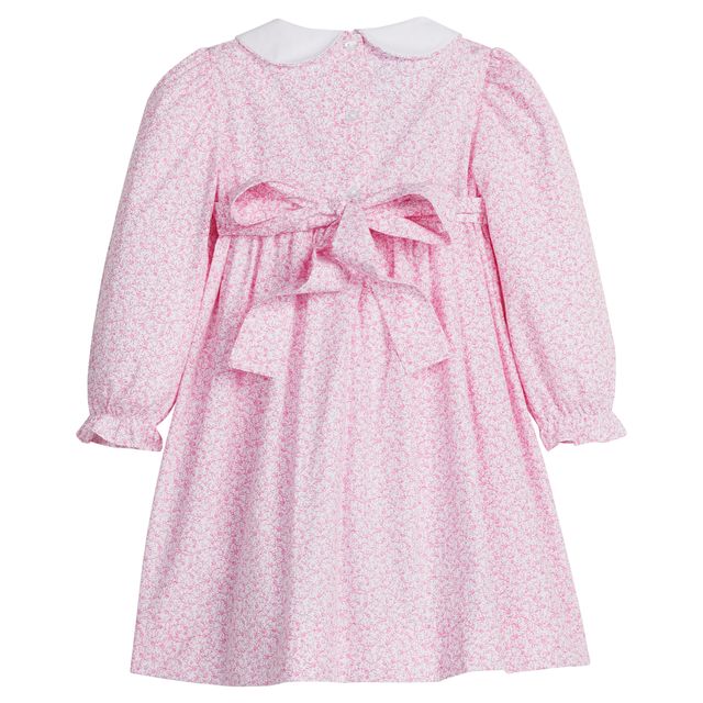 SMOCKED NATALIE DRESS PINK