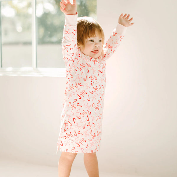 CANDY CANE LANE NIGHT DRESS