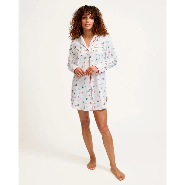 HOLIDAY TOWN NIGHTSHIRT