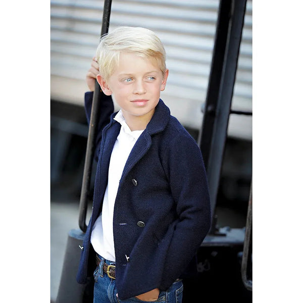 CLASSIC PEA COAT NAVY