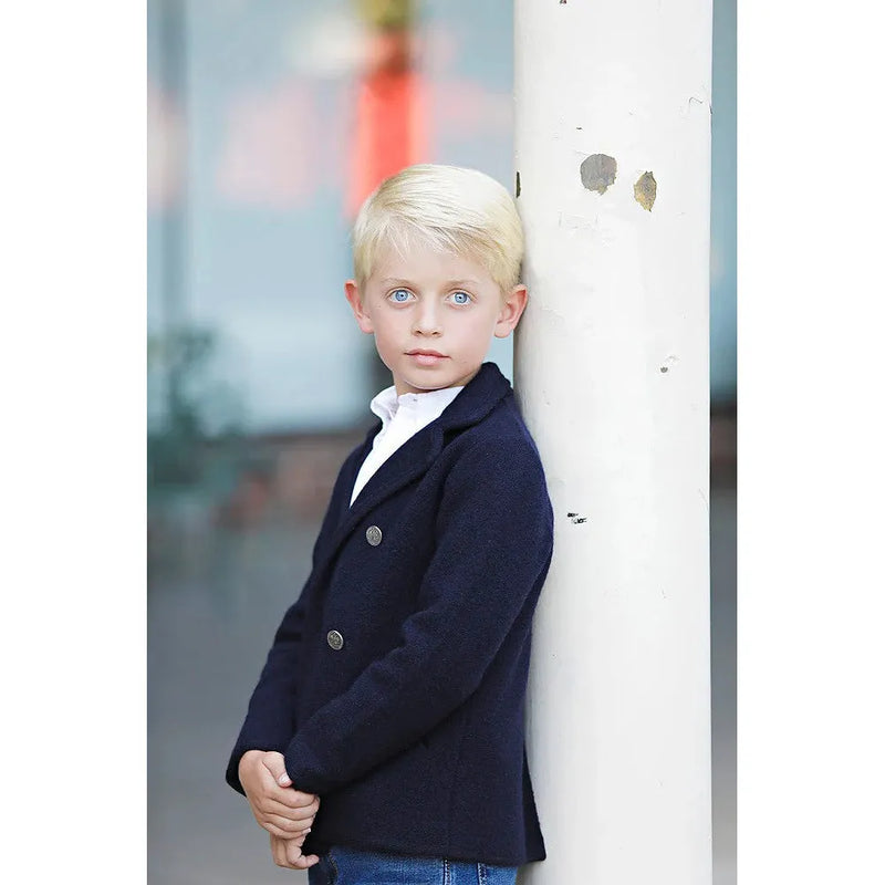 CLASSIC PEA COAT NAVY