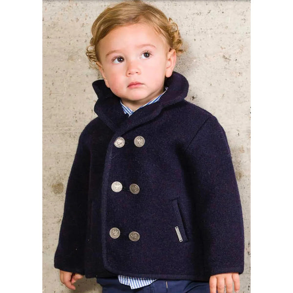 CLASSIC PEA COAT NAVY