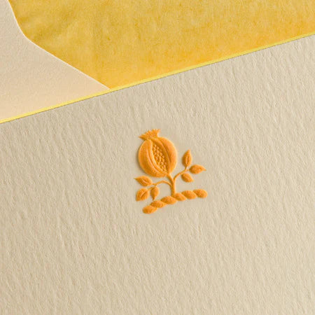 POMEGRANATE NOTE CARDS