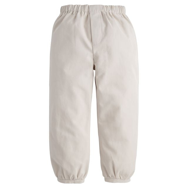 PEBBLE TWILL BANDED PANT