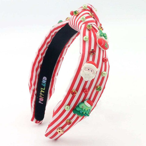 PEPPERMINT STRIPE HEADBAND