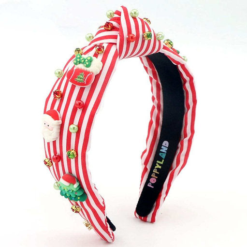 PEPPERMINT STRIPE HEADBAND