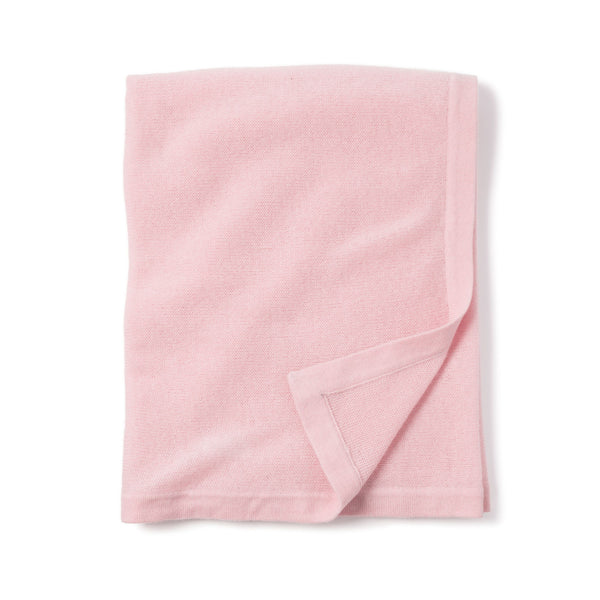 CASHMERE BABY BLANKET PINK
