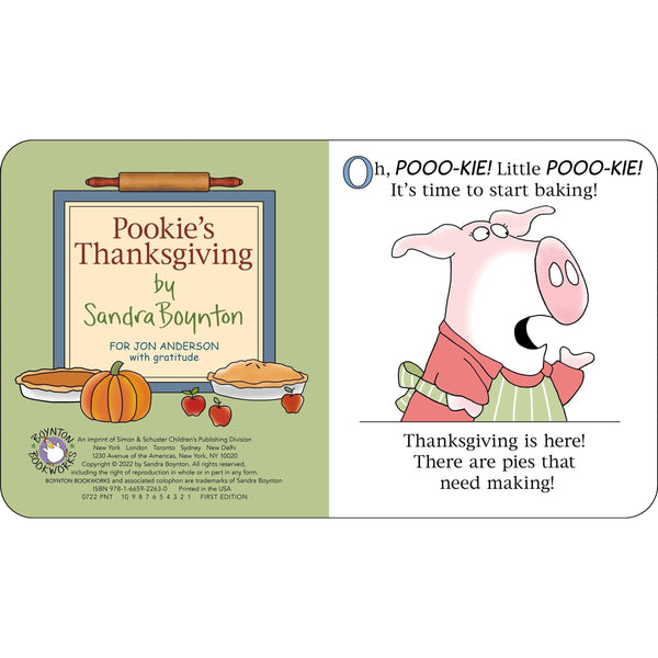 POOKIE'S THANKSGIVING