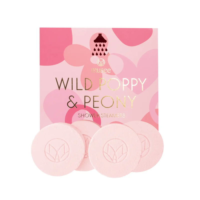 SHOWER STEAMER WILD POPPY & PEONY