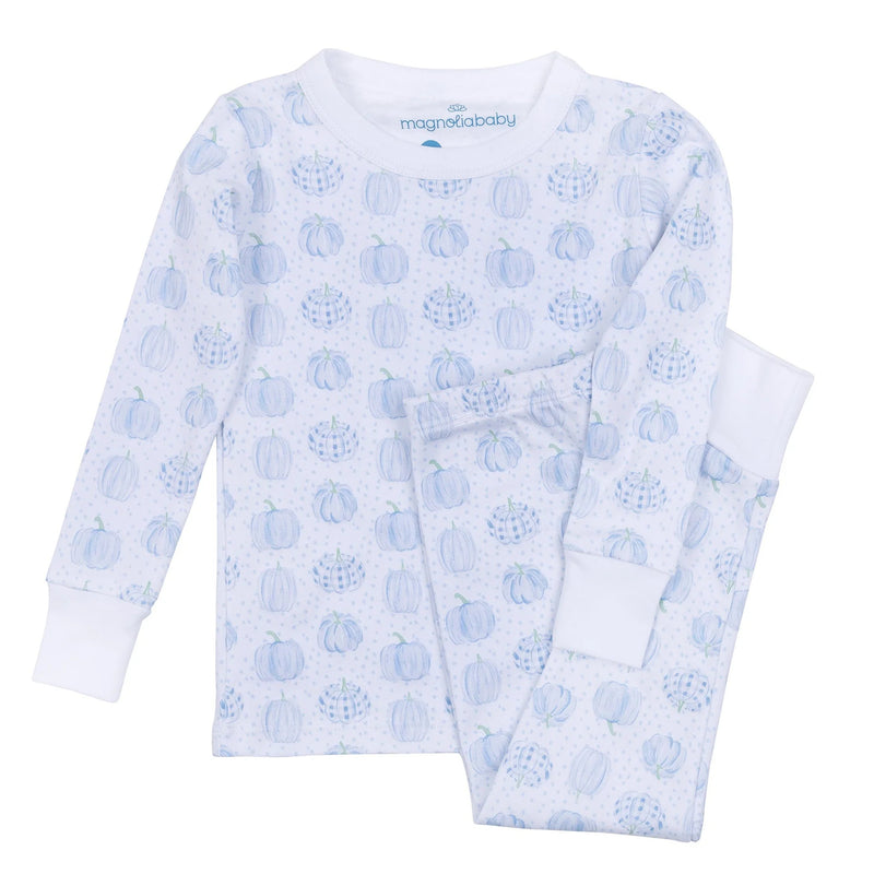 PRECIOUS PUMPKINS PJ LIGHT BLUE
